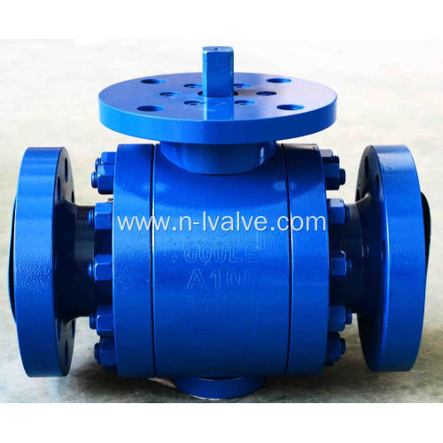 Bare Stem Trunnion Ball Valve